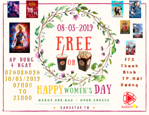 HAPPY WOMEN'S DAY 08-03-2019